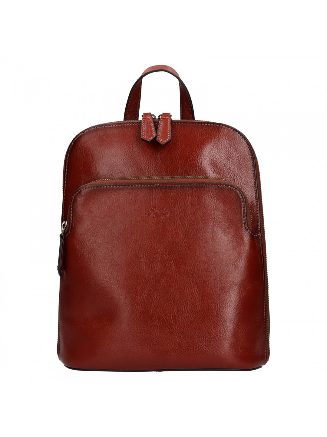 Dámský kožený batoh Katana Roxana – hnědá